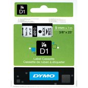 DYMO D1 - etikettape - 1 rol(len) - Rol (0,9 cm x 7 m)