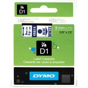 DYMO D1 - etikettape - 1 rol(len) - Rol (0,9 cm x 7 m)