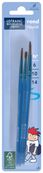 Lefranc Bourgeois - Pack de 3 - Pinceaux ronds - N° 6, 10, 14