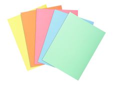 Exacompta SUPER 60 - Insteekmap - A4 - voor 100 vellen - geassorteerd pastel (pak van 100)