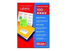 DECAdry - étiquettes multi-emploi - 400 étiquette(s) - 105 x 148.5 mm
