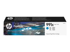 HP 991X - 193 ml - hoog rendement - cyaan - origineel - PageWide - inktcartridge - voor PageWide Color 755, MFP 77X; PageWide Managed P77740, P77750; PageWide Pro 750, 77X