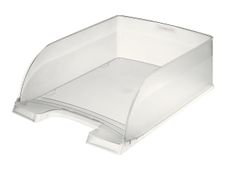 Leitz Plus - Corbeille à courrier A4 - clair