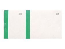 Exacompta - Salesman pad - 100 vellen - 66 x 135 mm - genummerd (pak van 10)