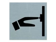 PICKUP Alulook - Teken - ring - 80 x 80 mm - zelfklevend