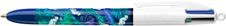 BIC 4 Couleurs - Stylo à bille 4 couleurs Bonatical - blue - 1 mm - Tie & Dye pastel
