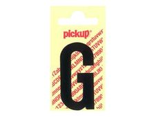 PICKUP LETTERING MONO Nobel - Zelfklevend etiket - voorgedrukt: G - matzwart