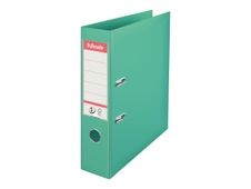 Esselte No.1 - Classeur à levier - Dos 75 mm - A4 - pour 500 feuilles - vert clair