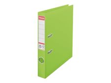 Esselte No.1 - classeur à levier - pour A4 - capacité : 350 feuilles - vert vif