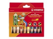 STABILO woody 3 in 1 - kleurpotlood - 10 stuks (pak van 5)