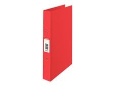 Esselte Standard - classeur à anneaux - pour A4 - capacité : 190 feuilles - rouge
