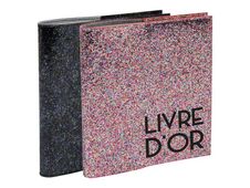 Exacompta Strass - Album photo 25 x 25 cm - 30 pages noires - noir