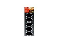 Apli Agipa - 10 Étiquettes ardoise ovales - 65 x 41 mm