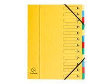 Exacompta Harmonika - Trieur 12 positions - disponible dans différentes couleurs
