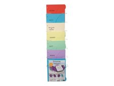 Smartfolder - 6 Chemises à 3 rabats - à onglets - thème maison