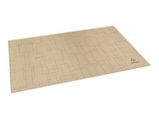 Exacompta Eterneco - Sous-main carton - 58,5 x 38,5 cm - motifs géométriques bruns