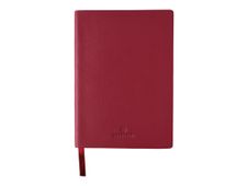 Oberthur - Carnet de notes en cuir - A5 - grenat