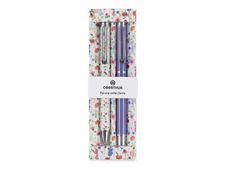 Oberthur Carmen - Parure de stylo à bille et roller - lavande