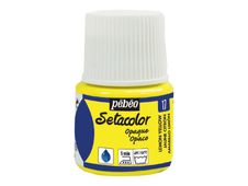 Pebeo Setacolor - Peinture à base d'eau - noir - 45 ml