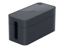 DURABLE CAVOLINE BOX S - boîtier range câbles - l246 x H116 x P128 mm - graphite