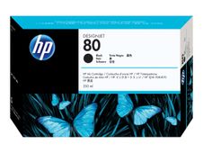 HP 80 - zwart - origineel - inktcartridge