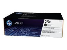 HP 25X - hoog rendement - zwart - origineel - LaserJet - tonercartridge (CF325X)