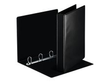 Esselte ESSENTIALS - Classeur à anneaux personnalisable - Dos 51 mm - A4 - pour 280 feuilles - noir