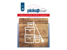 Pickup Home teken - work cabinet - 90 x 90 mm - acryl - hout
