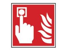 Pickup - Pictogramme - Point d'alarme - 150 x 150 mm