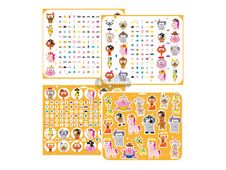 Maildor Maxi Book Stick' - decoratiesticker - dressed up animals - 8 vellen (pak van 746)