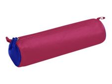 Clairefontaine CUIRISE - Pennendoos - echt leer - blauw, Fuchsia
