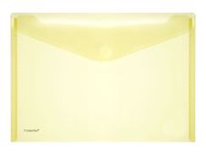 FolderSys - valisette - A4 - pour 100 feuilles - jaune, transparent