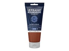 Lefranc & Bourgeois - verf - acrylverf - gebrande sienna - 80 ml