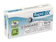 Rapid Standard - agrafes - 10/4 - 4 mm - pack de 1000