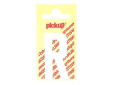PICKUP LETTERING MONO Nobel - Zelfklevend etiket - voorgedrukt: R - mat wit