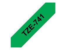 Brother TZe-741 - gelamineerde tape - 1 rol(len) - Rol (1,8 cm x 8 m)