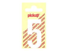 PICKUP LETTERING MONO Nobel - Zelfklevend etiket - voorgedrukt: 5 - mat wit