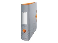 Leitz 180° Active Urban Chic - rugmap - voor A4 -capaciteit: 500 vellen - donkergrijs