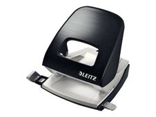 Leitz NeXXt perforator - 30 vellen - 2 gaten - plastic, metaal - zwart satijn