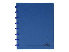 ATOMA Traditional Colours - Notitieboek - ringbandsysteem - A4 - 72 vellen / 144 pagina's - wit - van ruiten voorzien - verkrijgbaar in verschillende kleuren - karton