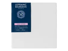 Lefranc Bourgeois Classic - Toile pré-étirée - châssis peinture - 20 x 20 cm - 100 % coton