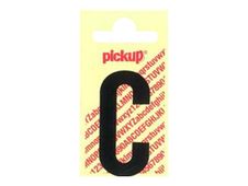 PICKUP LETTERING MONO Nobel - Zelfklevend etiket - voorgedrukt: C - matzwart