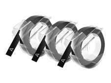 DYMO - 3D reliëftape - 3 rol(len) - Rol (0,9 cm x 3 m)
