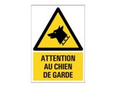 PICKUP - Teken - attention watchdog - 230 x 330 mm - polystyreen