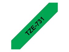 Brother TZe-731 - gelamineerde tape - 1 rol(len) - Rol (1,2 cm x 8 m)