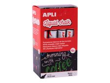 APLI - marker - wit (pak van 12)