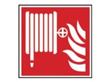 PICKUP - Teken - brandslang - 150 x 150 mm - zelfklevend - vinyl