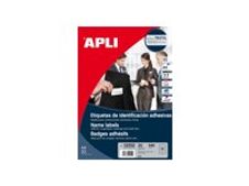 Apli Agipa - 540 badges adhésifs sur textile - 63.5 x 29.6 mm