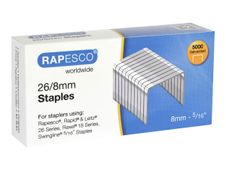 Rapesco - Boîte de 5000 agrafes 26/8 - jusqu'à 50 feuilles
