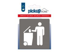 PICKUP Home - Teken - trash - 90 x 90 mm - zelfklevend - acryl